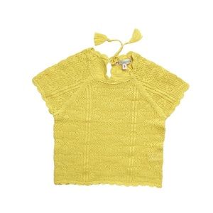 BONPOINT KNITTED CROCHET SHIRT TOP BLOUSE 3 YEARS